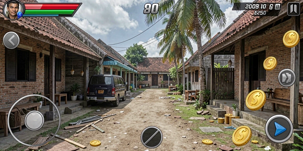 ap686 - Pengaturan level yang menarik dan beragam.